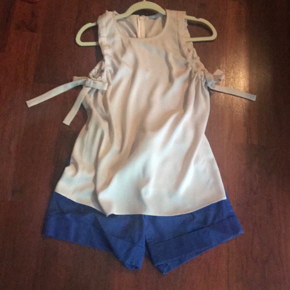 Express Design Studio Royal Blue Shorts - Picture 1 of 7